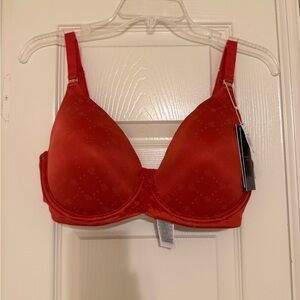 Ralph Lauren Full Coverage T-shirt Vibrant Red Bra 34DDD